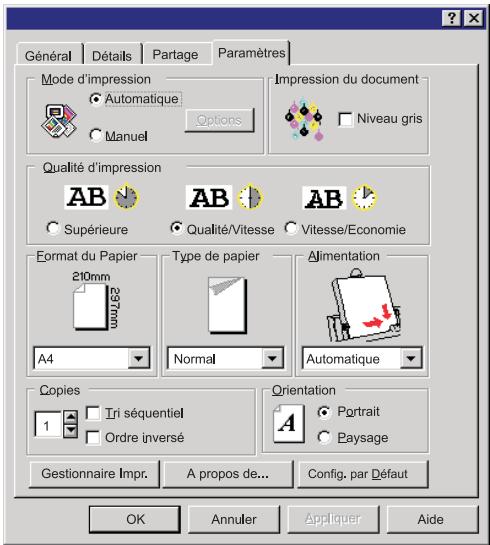 OLIVETTI ARTJET 12 - Ouverture à partir de windows - 1