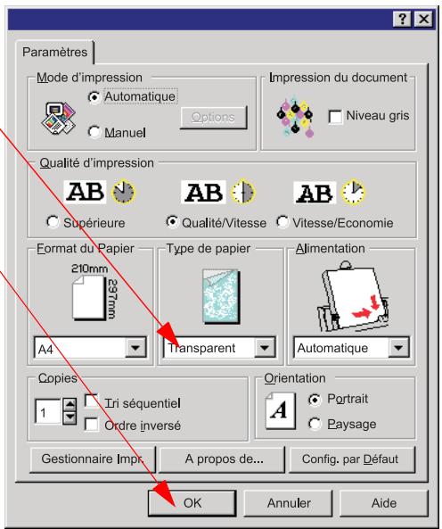 OLIVETTI ARTJET 12 - Impression sur transparents - 4