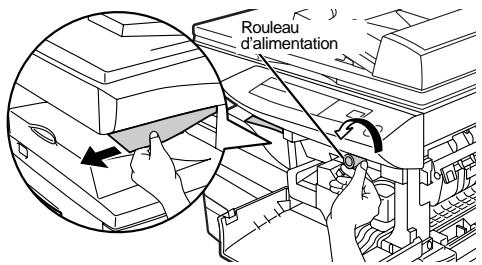 OLIVETTI COPIA 9915D - C : bourrage dans la zone de transport - 1