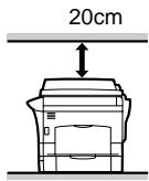 OLIVETTI COPIA 9915D - Installation du COPIA 9915D - 2