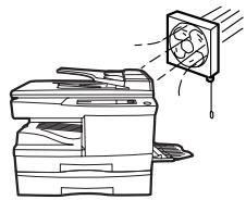 OLIVETTI COPIA 9915D - N'installez pas le copia 9915D dans des endroits : - 3