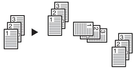 OLIVETTI D-COPIA 200 - Annexe: diagrammes de combinaison des fonctions et des réglages 9-12 - 22