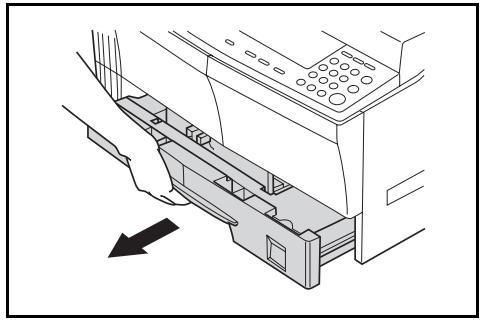 OLIVETTI D-COPIA 200 - Bourrage dans la cassette (J11, J21) - 1