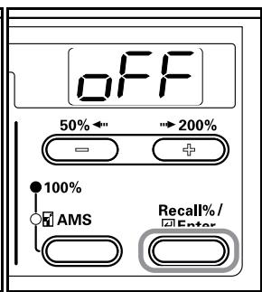 OLIVETTI D-COPIA 200 - Réglage de l'arrêt automatique - 3