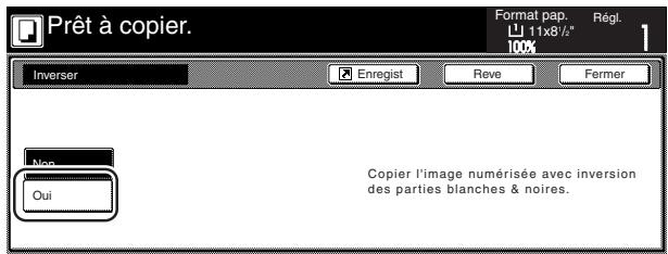 OLIVETTI D-COPIA 45 - Inverser noir et blanc [mode d'inversion] - 4