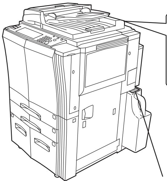 OLIVETTI D-COPIA 45 - Etiquettes “attention - 1