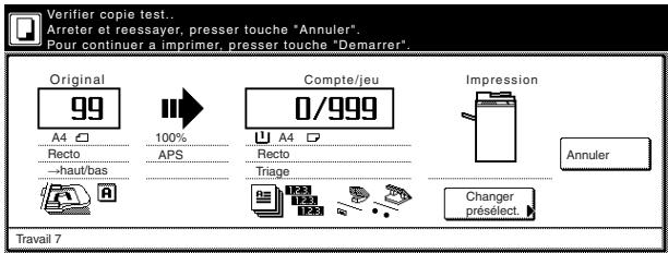 OLIVETTI D-COPIA 45 - Mode de test - 8