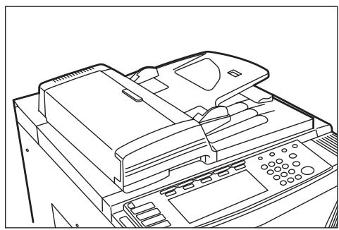 OLIVETTI D-COPIA 45 - Mise en place d'originaux dans le processeur de document - 1