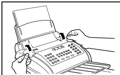 OLIVETTI OFX 1900 - Insertion de la TETE d'impression - 1