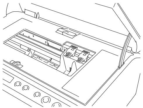 OLIVETTI STUDIOJET 300 - Installation des têtes d'impression - 1