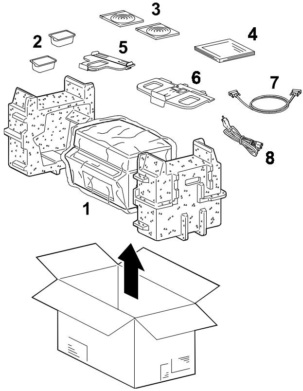 OLIVETTI STUDIOJET 300 - Déballage - 1