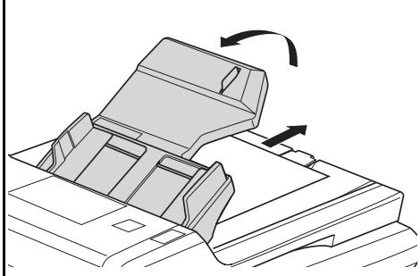 OLIVETTI D-COPIA 2200MF - Mise en place d'originaux dans le chargeur de documents - 2