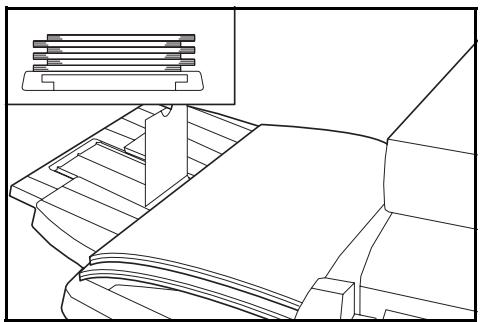 OLIVETTI D-COPIA 2200MF - Utilisation du finisseur - 1