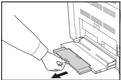 OLIVETTI D-COPIA 2200MF - Chargement du papier dans le bac MF - 2
