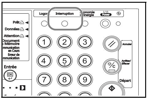 OLIVETTI D-COPIA 2200MF - Interruption d'une copie - 1