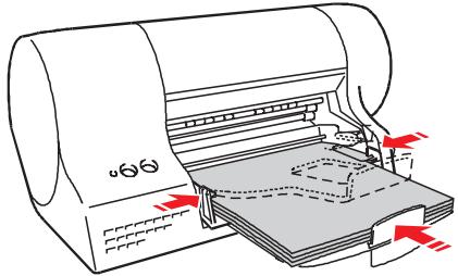 OLIVETTI ARTJET 22 - Carregar papel no alimentador automatico principal - 4
