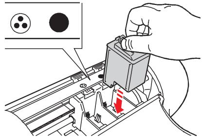 OLIVETTI ARTJET 22 - Insertion des têtes d'impression - 3