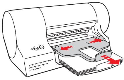 OLIVETTI ARTJET 22 - Legge inn papir/konvolutter i tilleggsarkmateren - 1