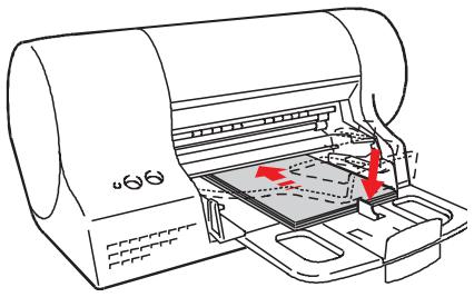 OLIVETTI ARTJET 22 - Chargement des petits formats du bac d'alimentation principal. - 3