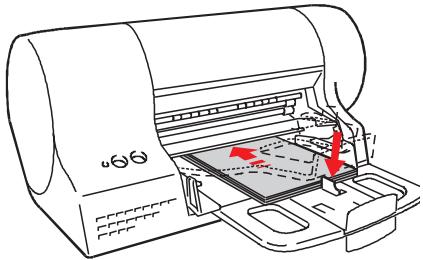 OLIVETTI ARTJET 22 - Laden vankleine formaten in de primaire invoer - 3