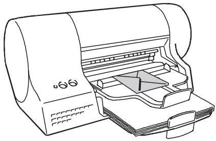 OLIVETTI ARTJET 22 - Chargement des enveloppes/du papier a partir du bac d'alimentation alternatif - 2