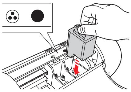 OLIVETTI ARTJET 22 - Inserimento delle testine di stampa - 3