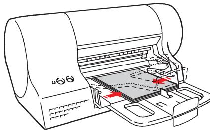 OLIVETTI ARTJET 22 - Laden von schmalformatigen Dokumenten in den Haupteinzug - 4