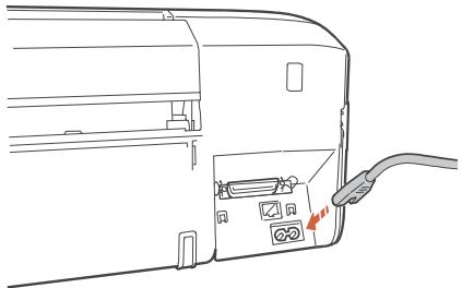 OLIVETTI ARTJET 22 - Ansluta skrivaren till nätet - 1