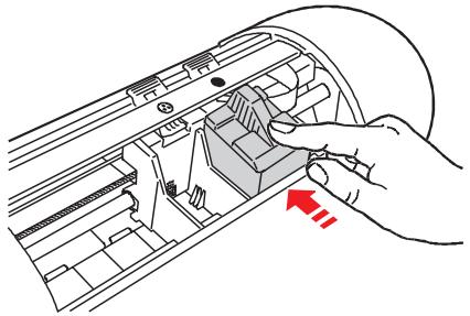 OLIVETTI ARTJET 22 - Insertion des têtes d'impression - 4