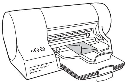 OLIVETTI ARTJET 22 - Sádan lægges der papir/kuverter i den sekundærerefremfører - 2