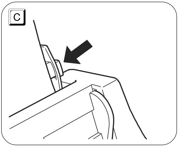 OLIVETTI FAX LAB 210 - Chargement du papier d'impression - 2
