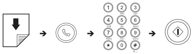 OLIVETTI FAX LAB 210 - Emission avec ECOUTE des tonalites de ligne - 1