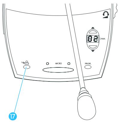 SENNHEISER SDC 8000 CC - Lancer un vote avec le poste supérieur - 3