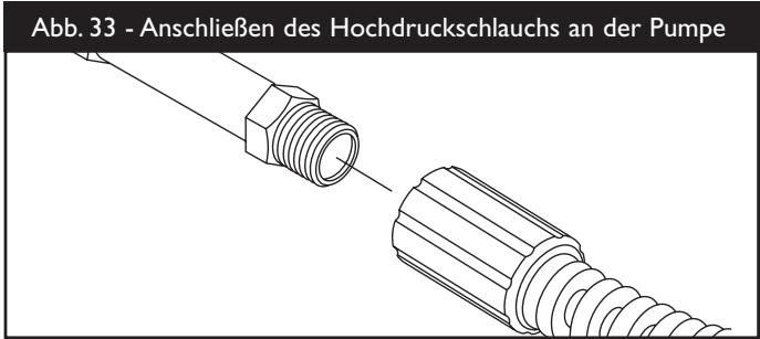 BRIGGS & STRATTON BRIGGS & STRATTON 1950 PSI - Anschlieben der Schläuche und der Wasserzufuhr an die Pumpe - 2