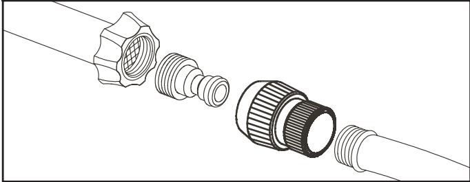 BRIGGS & STRATTON BRIGGS & STRATTON 1950 PSI - Connect Hose and Water Supply to Pump - 4