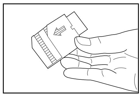 KYOCERA DF-650 - Caricamento dei punti - 5
