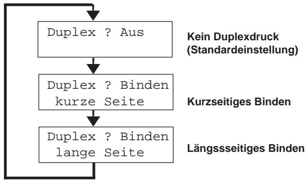 KYOCERA DU-31 - Einstellungen im Bedienfeld des Druckers - 1