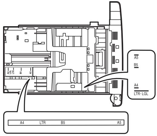 KYOCERA FS-3900DN - Chargement de papier dans la cassette - 3