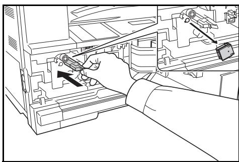 KYOCERA TASKALFA 180 - Remplacement de la cartouche de toner et du réservoir de toner au rebut - 11