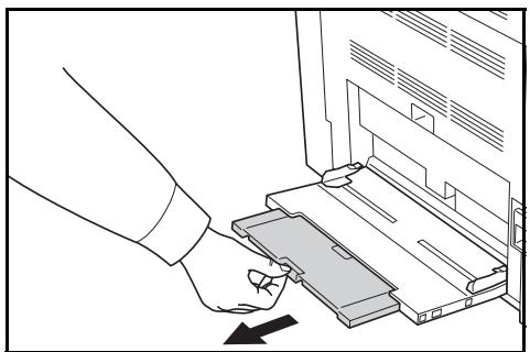 KYOCERA TASKALFA 180 - Chargement du papier dans le bac MF - 2