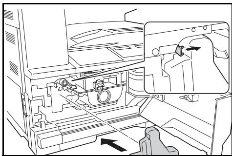 KYOCERA TASKALFA 180 - Remplacement de la cartouche de toner et du réservoir de toner au rebut - 16