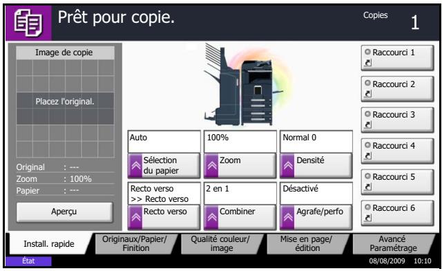 KYOCERA TASKALFA 520I - Si Réserver priorité suiv. est sur [Activé] - 1