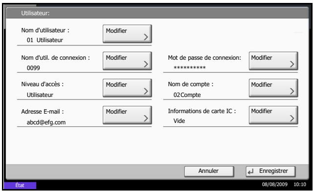 KYOCERA TASKALFA 520I - Connexion d'un utilisateur possédant les droits d'administrateur - 1