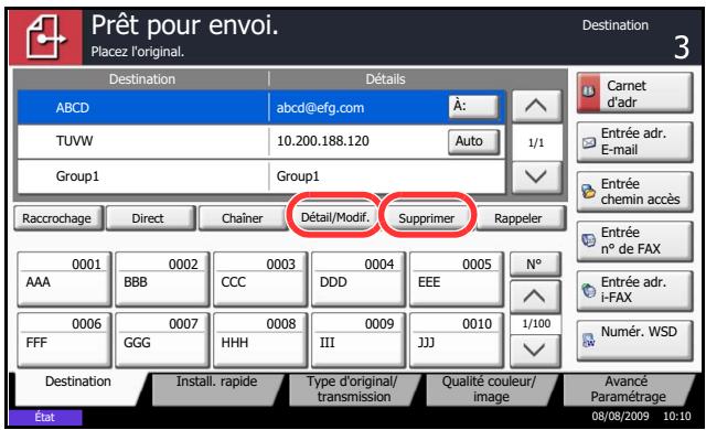 KYOCERA TASKALFA 520I - Pour l'envoi vers dossier (FTP) - 2
