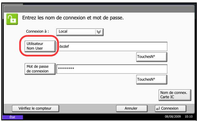 KYOCERA TASKALFA 520I - Connexion/deconnexion - 1