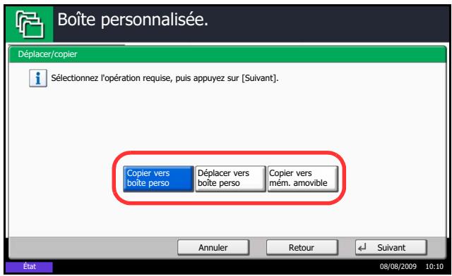 KYOCERA TASKALFA 520I - Déplacement d'un document/copie d'un document - 2
