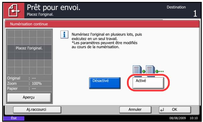 KYOCERA TASKALFA 520I - Numérisation continue - 1