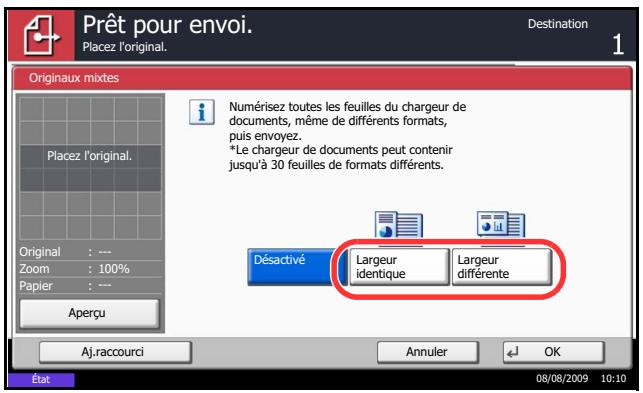 KYOCERA TASKALFA 520I - Originaux de largeur différente - 4
