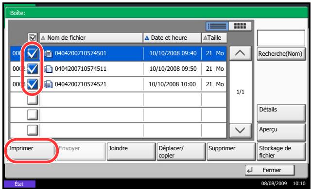 KYOCERA TASKALFA 520I - Filigrane pour Boîtes personalisées - 1