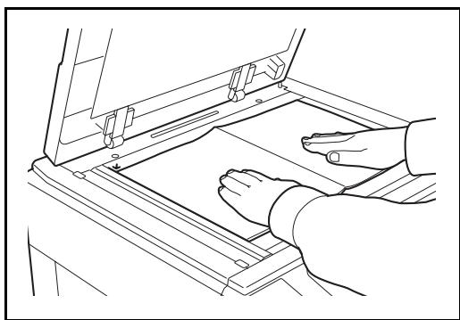 KYOCERA TASKALFA 520I - Mise en place des originaux sur la glace d'exposition - 2
